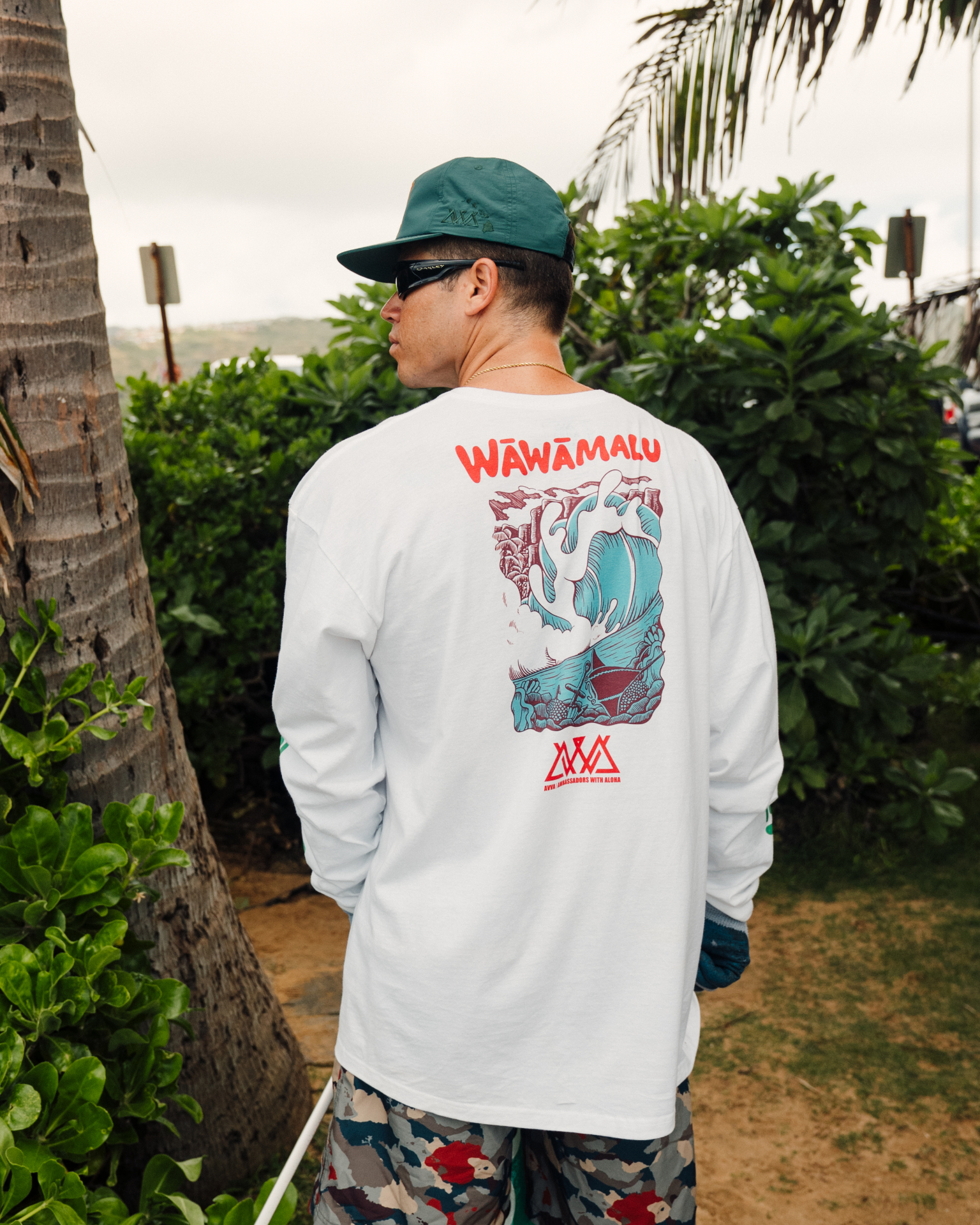 AVVA — Wāwāmalu long sleeve tee